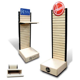 Vacuum cleaner display stand