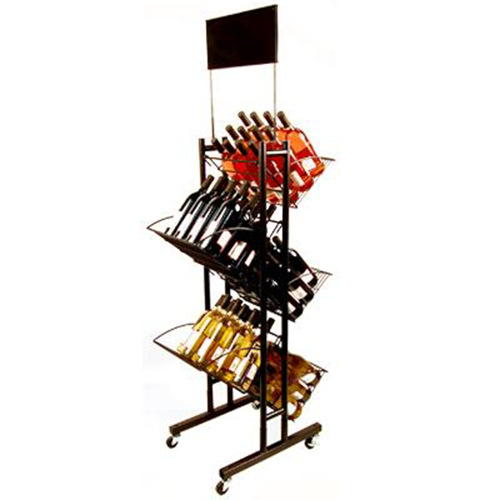 Wine metal display stands