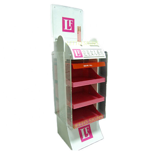 China Supplier Professional Cusmetic Custom Display Stand