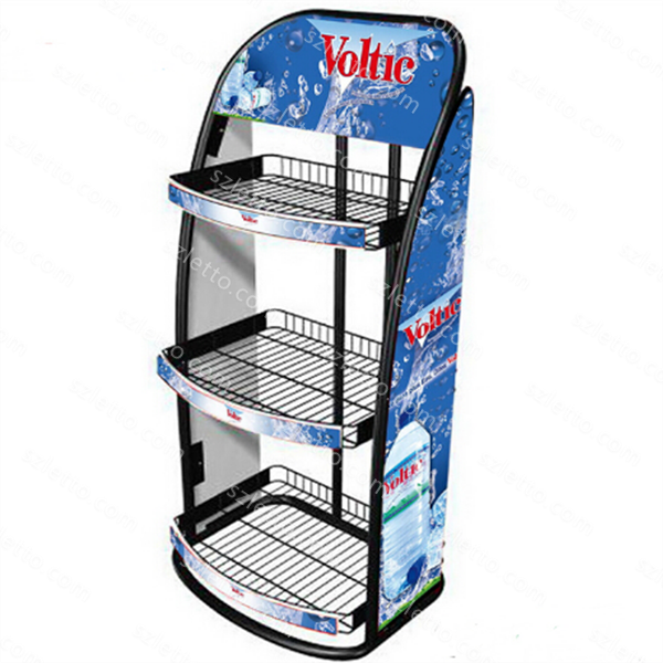 Racks/POP Beer Display Rack/Water Bottle Beer Beverage Display For Shop